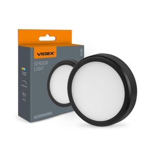 Світлодіодний світильник акумуляторний з датчиком руху VIDEX VL-NL090B Black