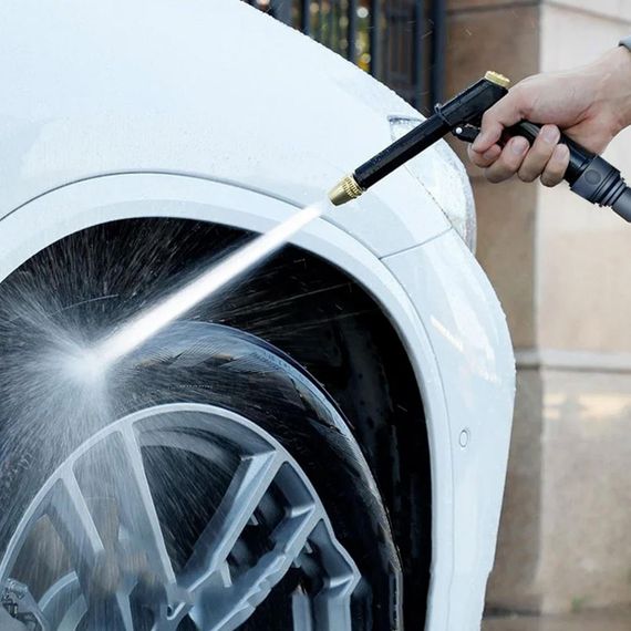 Пістолет для миття авто високого тиску / Портативний водяний пістолет-розпилювач / Міні-пістолет для мийки | Зображення 1