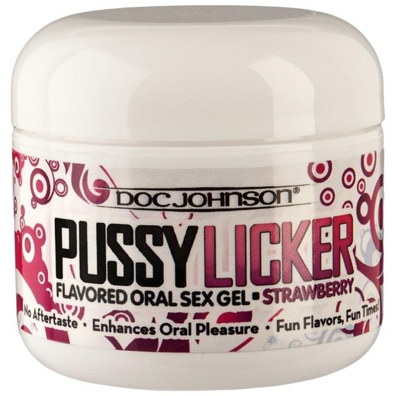 Вкусный гель для кунилингуса Doc Johnson Pussy Licker Strawberry (56 г) sexstyle