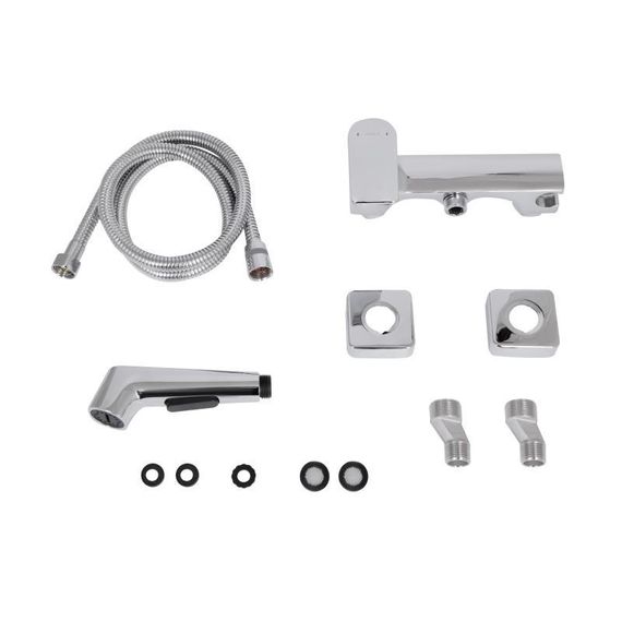 Набір для гігієнічного душу Qtap Nando QTNAN262CRM48654 Chrome | Зображення 6