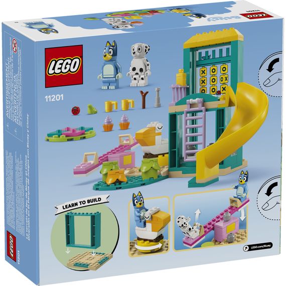 Конструктор LEGO Bluey Веселощі з Блуї та Хлоєю на ігровому майданчику (11201) | Зображення 6