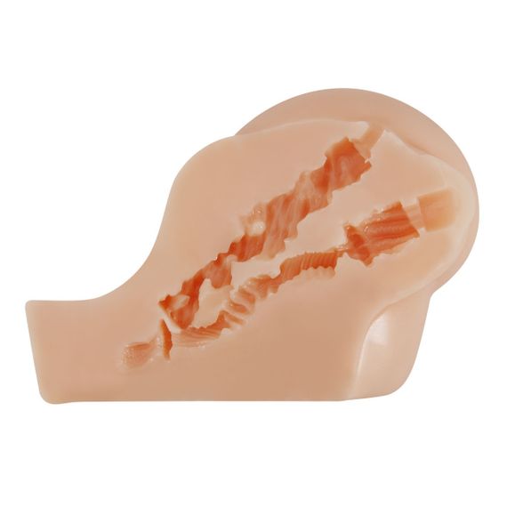 Мастурбатор CRAZY BULL - Kylie, Vibration Double holes TPR ABS Sex Aura | Зображення 6