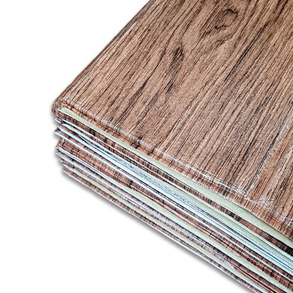 Самоклеюча декоративна 3D панель під дерево світлий дуб у рулоні 3D Loft 2800x700x3мм | Зображення 4