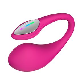 Смарт-віброяйце Lovense Lush 4, дуже потужне, швидке заряджання, LED-підсвічування