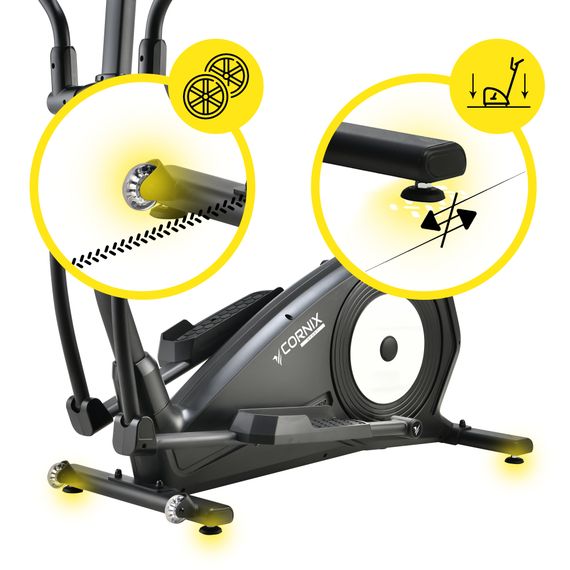 Орбітрек електромагнітний Cornix Iris Black | Зображення 9