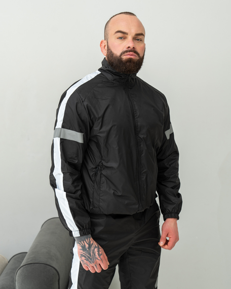 Костюм Рефлектив чёрный S M | Зображення 3