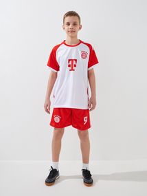Футбольна форма для хлопчика BLD БАВАРІЯ HARRY KANE 146 см Біло-червоний shop (2000999428388)