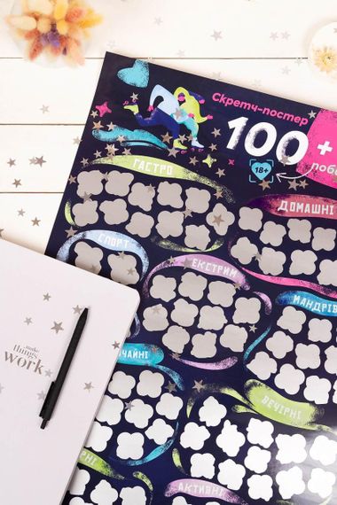 Скретч постер «100+1 побачення» (UA) sexstyle | Зображення 4