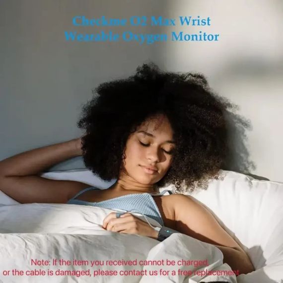 Пульсоксиметр ViATOM Checkme O2 Max з Bluetooth, кільцевий датчик, безперервний моніторинг SpO2 і пульсу, додаток Vihealth | Зображення 5