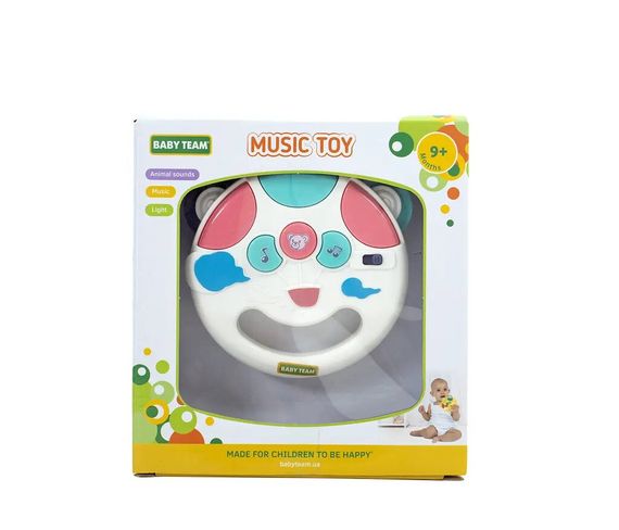Іграшка музична Бубен Baby Team 8627 Різнокольоровий shop (4824428086271) | Зображення 1
