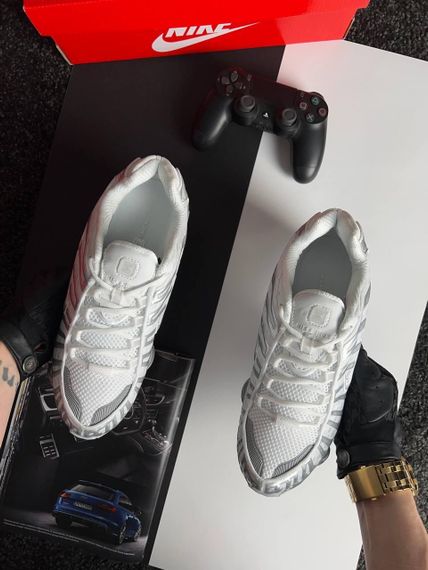 Кросівки  Shox TL White Silver весна / літо / осінь A3573 45 28,5 | Зображення 5
