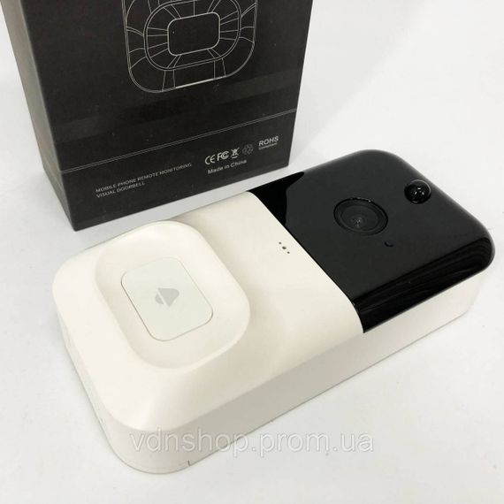 Камера с функцией обнаружения движения SMART DOORBELL X5 wifi, Камеры для сьемки, Камера ip wifi вайфай RZ-61 | Зображення 2