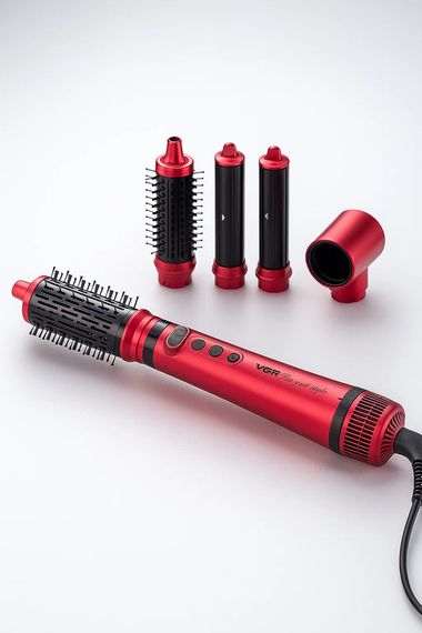 Фен-стайлер VGR V-475 Red, 5 в 1, професійний, 1400 Вт (46278-V-475_2307) | Зображення 3