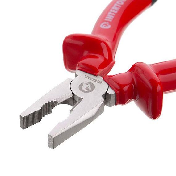 Плоскогубці 160 мм, діелектричні, Cr-V INTERTOOL NT-0312 | Зображення 3