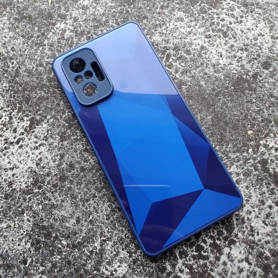 Чехол Diamond Case для Xiaomi Redmi Note 10 Pro цвет Синий