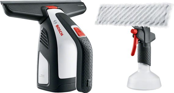 Пылесос для мытья окон Bosch GlassVAC Solo Plus, аккумуляторный, 2Ач, до 30 мин, 0.7кг, пульв. (0.600.8B7.200) | Зображення 1