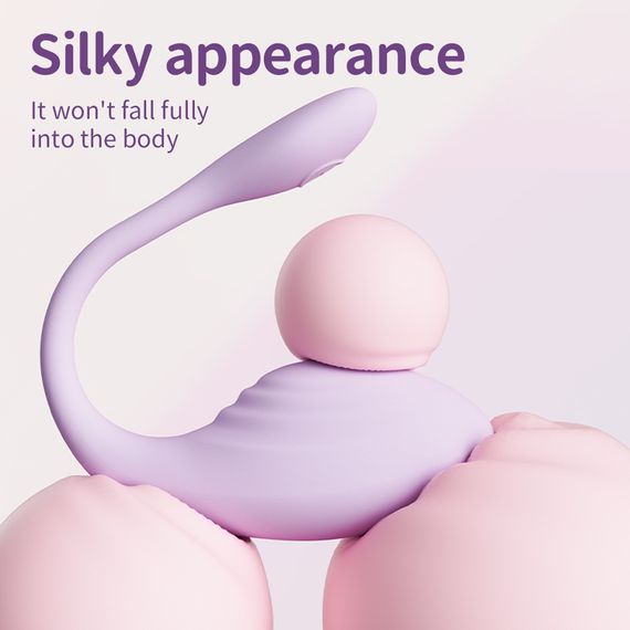 Виброяйцо Every Night Toys Isadora с дистанционным управлением, лавандовый, 10 режимов вибрации Sex Aura | Зображення 1