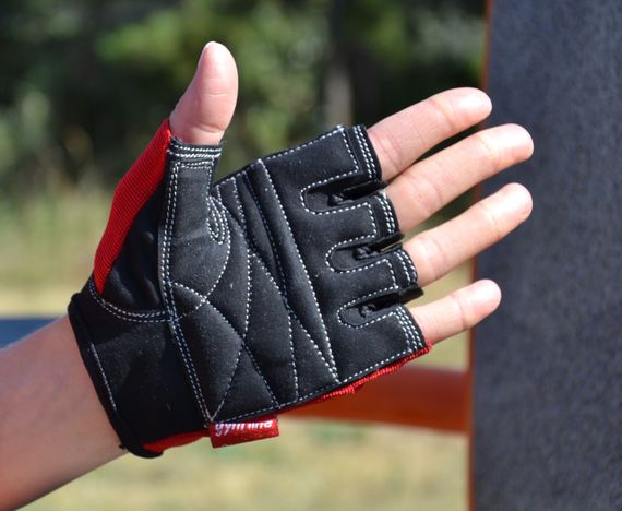 Рукавички для фітнесу Power System PS-2250 Pro Grip Red L | Зображення 5