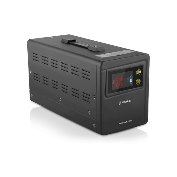 Пристрій безперебійного живлення REAL-EL RESERVE-500 (EL122100003) | Зображення 4