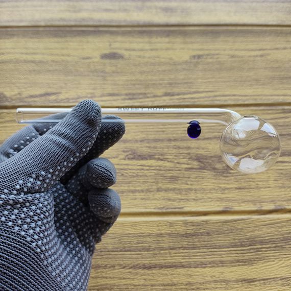 Стеклянная трубка Turn Oil Blue | Зображення 1