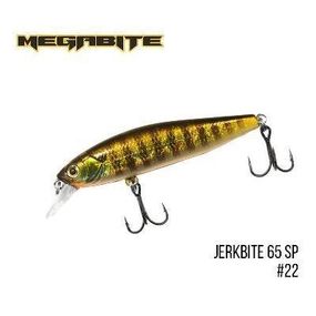 Воблер Megabite  Jerkbite 65 SP (65 mm, 5.9 g, 1.0 m) (22)