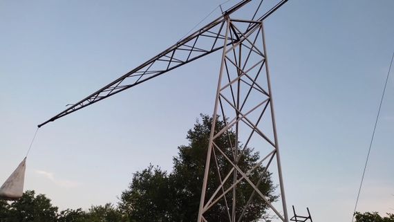 Щогла для вітрогенератора складана (переломна) з лебідкою 12 метрів | Зображення 1