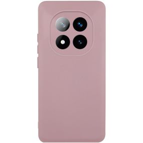 Чохол TPU GETMAN Liquid Silk Full Camera для Xiaomi Redmi Note 14 Pro+ 5G Рожевий / Pink Sand