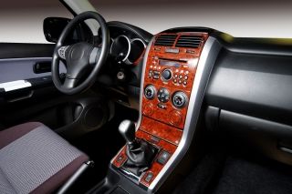 Накладки на панель Дерево для Suzuki Grand Vitara 2005-2017 рр | Зображення 3