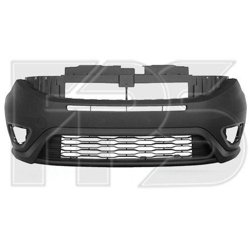 Передний бампер Fiat Doblo '15- (FPS) 735615285