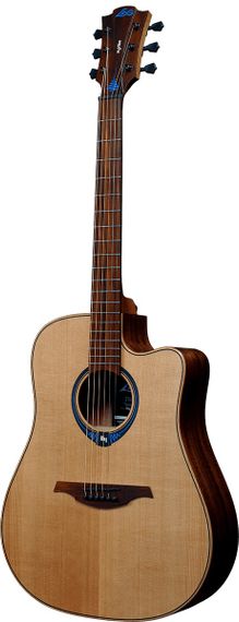 Smart-гітара Lag Tramontane HyVibe 10 THV10DCE-LB + чохол | Зображення 2