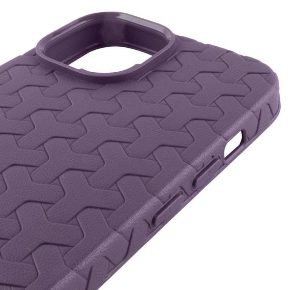 Чохол TPU Weaving для Apple iPhone 12 Pro Max (6.7") Purple | Зображення 3
