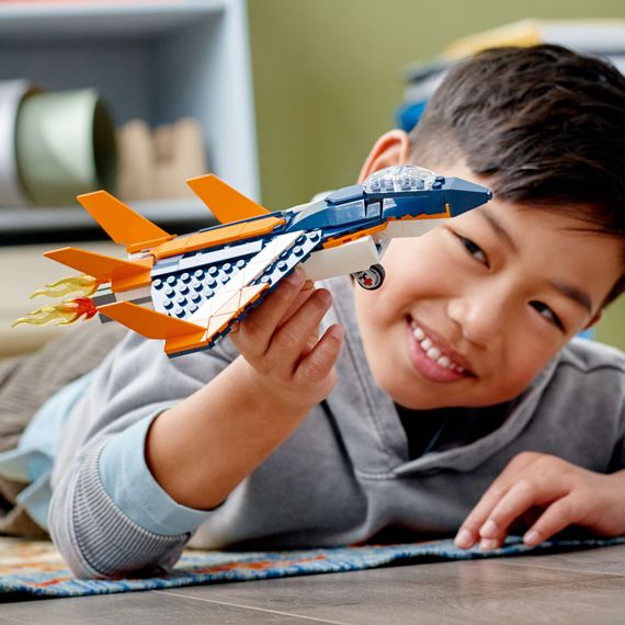 Конструктор LEGO Creator Надзвуковий літак 215 деталей (31126) | Зображення 2