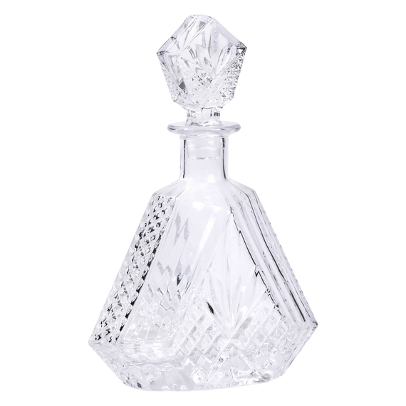 Декантер для віскі 1 літр 18×8×27 см із пробкою HP-19-37 | Зображення 2