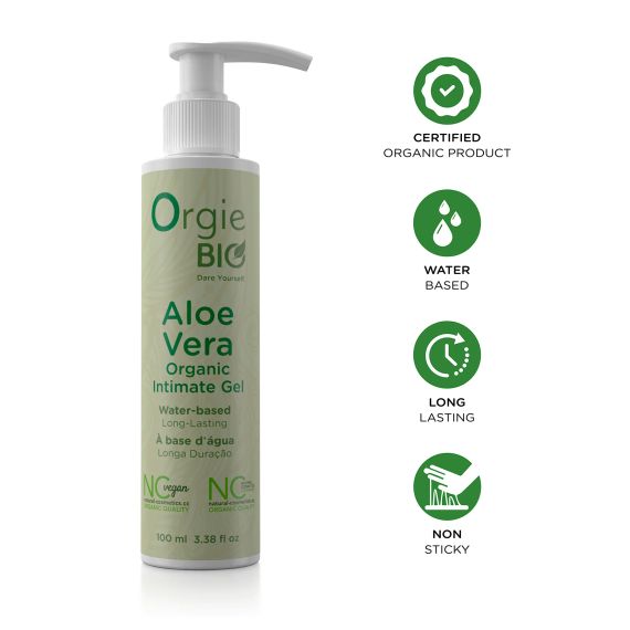 Лубрикант Orgie Bio Organic Intimate Gel Aloe Vera, 100 мл | Зображення 2