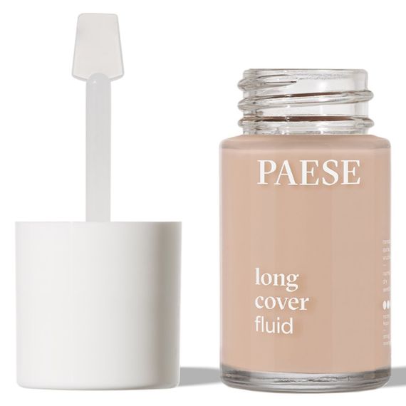 Тональный крем Paese Long Cover Fluid - 02 Natural (30 мл) | Зображення 2