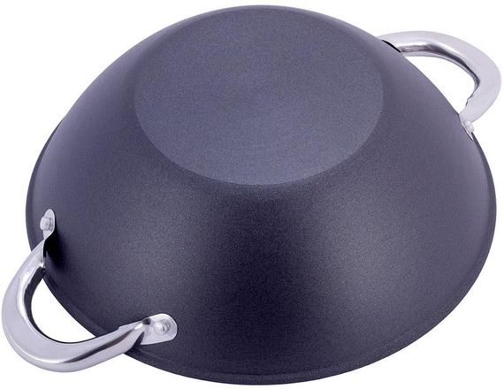 Казан чавунний "Wok" 3.6л, з антипригарним покриттям і аромо-кришкою | Зображення 4