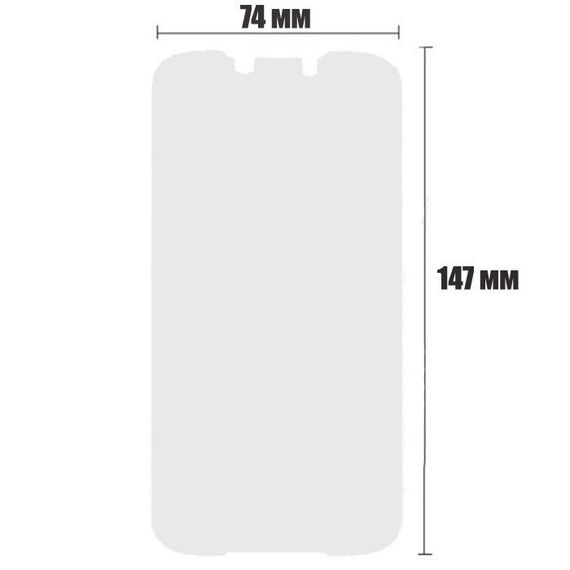 Загартоване захисне скло Primo для Doogee X6 / X6 Pro | Зображення 1