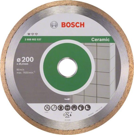 Диск алмазный Bosch Standard for Ceramic200-25.4 (2.608.602.537)