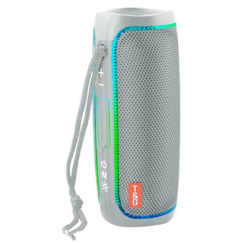 Портативная Bluetooth колонка с LED подсветкой TG288. Цвет: серый | Зображення 2
