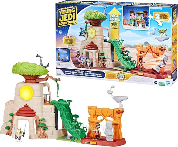 Ігровий набір Hasbro Star Wars Young Jedi Adventures Tenoo Temple Зоряні війни Храм Тено