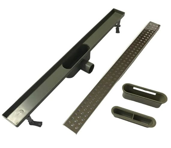 Душевой канал Maxiflow Classic Line 80 см решетка Квадрат 4012.0Y050K.080.1 | Зображення 5