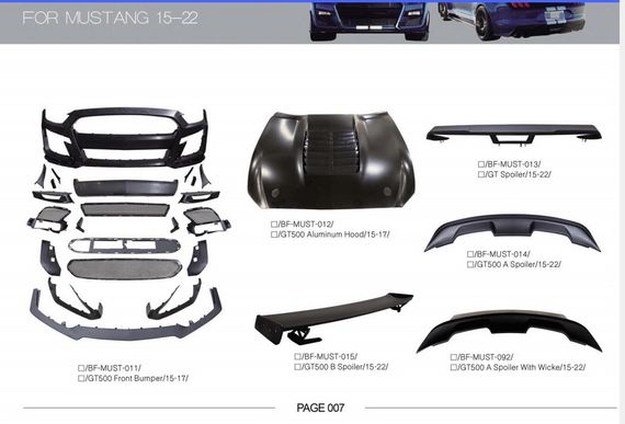 Комплект обвісів для Ford Mustang 2015- рр | Зображення 7