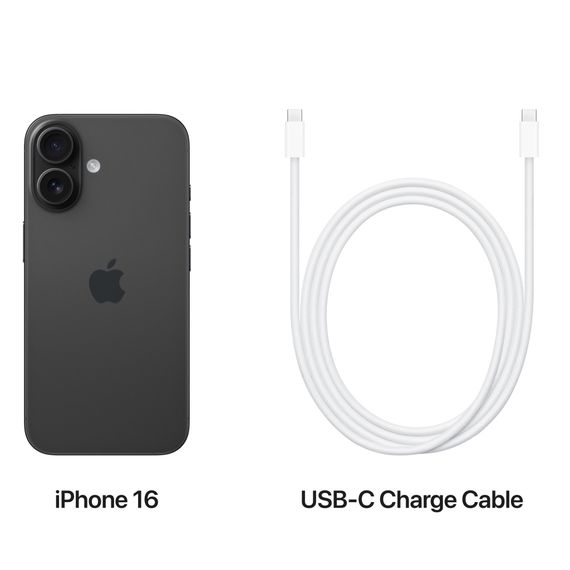 Мобільний телефон Apple iPhone 16 128GB Black (MYE73) | Зображення 7