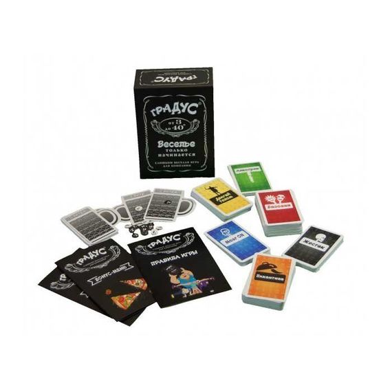 Застільна гра для компанії «Градус» (RU) | Зображення 3
