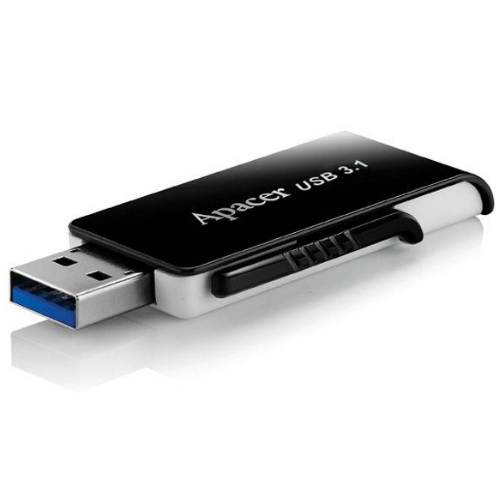 Флешка 32Гб USB 3.1 чорний AP32GAH350B-1 Apacer | Зображення 2