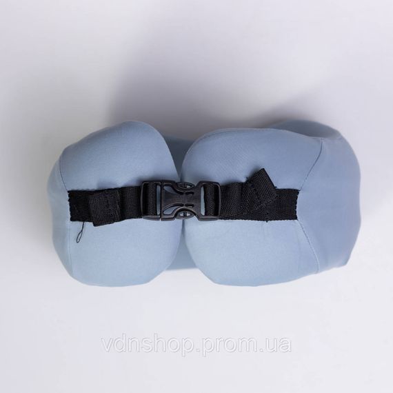 Подушка для шеи U-образная с кейсом для хранения голубой HP-56-21 | Зображення 2
