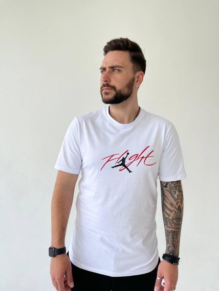 Футболка Jordan біла | Зображення 4