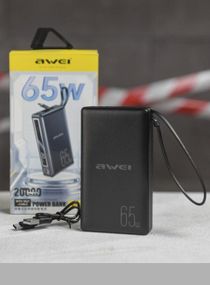 Power Bank AWEI P97K 20000mAh з швидкою зарядкою 65W (47194-P97K_1625)