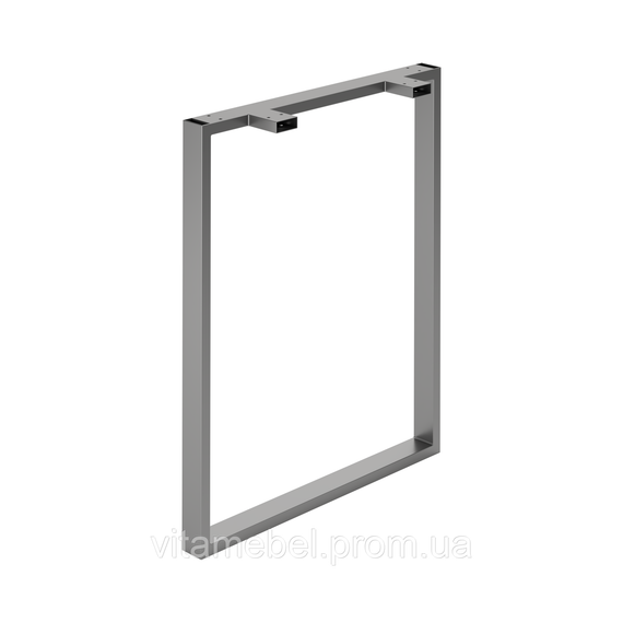 Комплект опор для столу з металу 600×120mm, H=730mm (профільна труба: 50x20mm) | Зображення 2