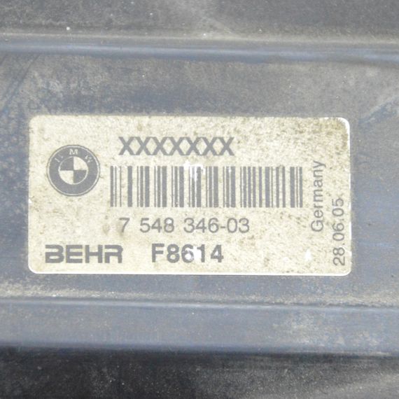 Рамка радіатора BMW 5 E60 2003-2010 Кожух дифузор радіатора БМВ е60 7548346 754834603 | Зображення 2